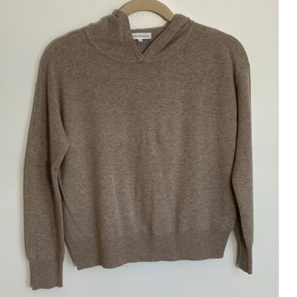 White + Warren Cashmere Hoodie like medium - Picture 1 of 6